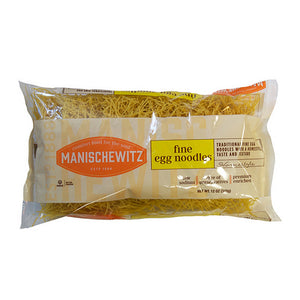 Manischewitz, Fine Egg Noodles, 12 Oz(Case Of 12)
