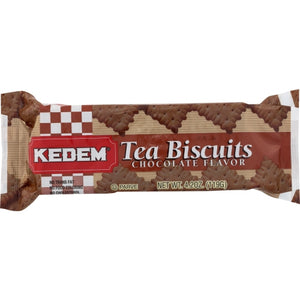 Kedem, Tea Biscuit Choc, 4.2 Oz(Case Of 24)