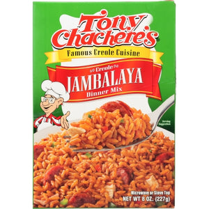Tony Chachere's, Creole Jambalaya Dinner, 8 Oz(Case Of 12)