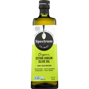 Oil Olive Xvrgn Org Case of 6 X 25.4 Oz by Spectrum Naturals