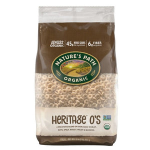 Natures Path, Organic Heritage O's Cereal, 32 Oz(Case Of 6)