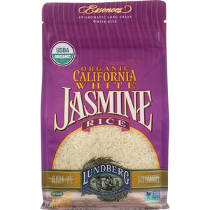 Lundberg, Organic California White Jasmine Rice, 2 lb