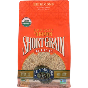 Lundberg, Organic Short Grain Brown Rice, 32 Oz(Case Of 6)