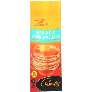 Pamela's Products, Baking And Pancake Mix Gluten Free, 24 Oz(Case Of 6)