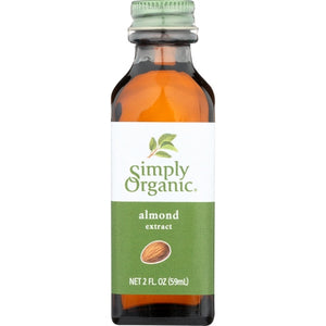 Simply Organic, Extract Almond Org, 2 Oz(Case Of 6)