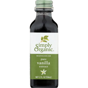 Simply Organic, Extract Vanilla Org, 2 Oz