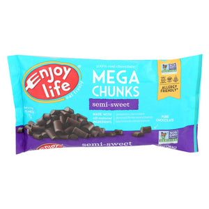 Enjoy Life, Mega SemiSweet Chocolate Chunks, 10 Oz(Case Of 12)