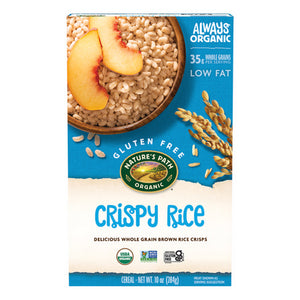 Natures Path, Organic Crispy Rice Cereal, 10 Oz