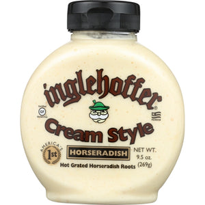 Inglehoffer, Horseradish Sqz Cream, 9.5 Oz(Case Of 6)