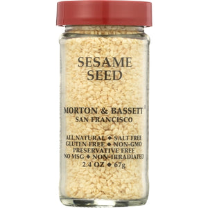 Morton & Bassett, Sesame Seed, 2.4 Oz(Case Of 3)