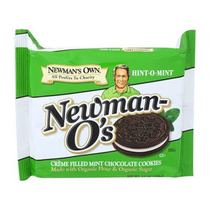 Newman's Own, Organic Mint Creme Cookies  O'S, 13 Oz(Case Of 6)