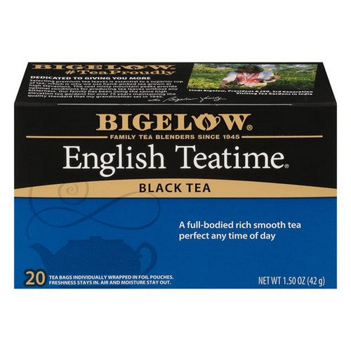 Bigelow, Black Tea English Teatime, 1.5 Oz(Case Of 6)