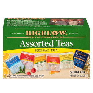 Bigelow, Assorted Herbal Tea, 1.03 Oz(Case Of 6)