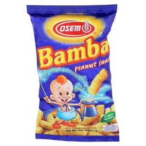 Osem, Bamba Small Peanut Snack, 1 Oz(Case Of 24)