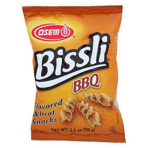 Osem, Bissli BBQ Wheat Flavored Snacks, 2.5 Oz(Case Of 24)
