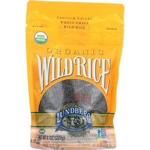 Lundberg, Organic Wild Rice, 8 Oz(Case Of 6)
