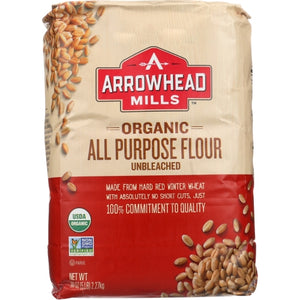Flour White Unbleach Org Case of 8 X 5 lb by Arrowhead Mills