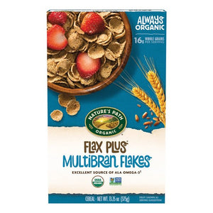 Natures Path, Organic Flax Plus Multibran Flakes, 13.25 Oz(Case Of 12)