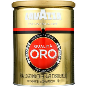 Lavazza, Coffee Grnd Qualita Oro C, 8.8 Oz(Case Of 6)