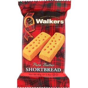 Walkers, Pure Butter Shortbread Cookies, 1.4 Oz