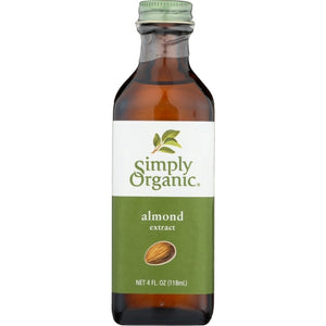 Simply Organic, Extract Almond Org, 4 Oz
