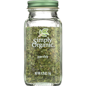 Simply Organic, Ssnng Parsley Org Bttl, 0.26 Oz(Case Of 6)