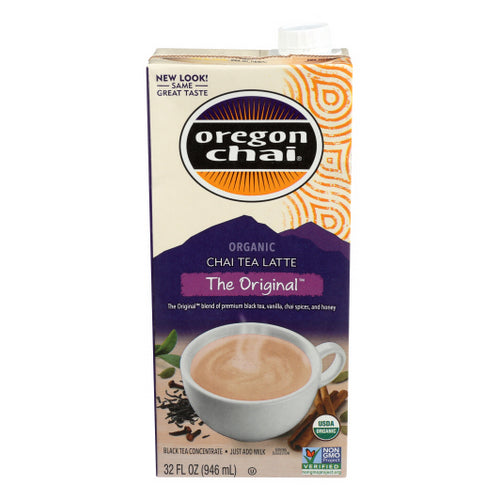 Oregon Chai, Chai Tea Latte Original, 32 Oz(Case Of 6)