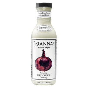Briannas, Home Style Dressing True Blue Cheese, 12 Oz(Case Of 6)