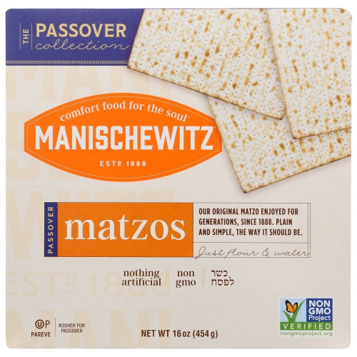Matzo Case of 30 X 16 Oz by Manischewitz