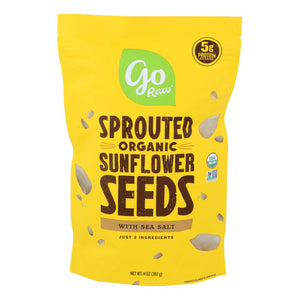 Go Raw, Go Raw Sprouted Seeds Sunflower With Celtic Sea Salt, 14 Oz(Case Of 6)