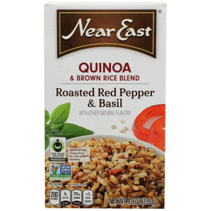 Near East, Roasted Red Pepper And Basil Quinoa, 4.9 Oz(Case Of 12)