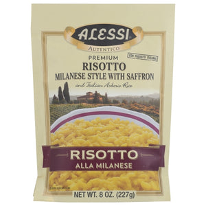 Alessi, Risotto Alla Milanese Style With Saffron, 8 Oz(Case Of 6)