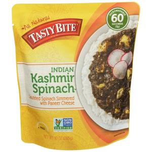 Tasty Bite, Kashmir Spinach, 10 Oz(Case Of 6)