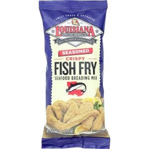 Louisiana Fish Fry, Seasoned Fish Fry, 10 Oz