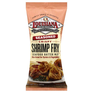 Louisiana Fish Fry, Mix Shrimp Fry, Case of 12 X 10 Oz