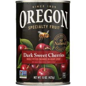 Oregon, Cherries Pttd Dark Sweet, 15 Oz(Case Of 8)