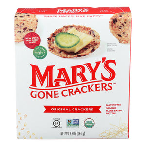 Mary's Gone Crackers, Organic Seed Crackers Original, 6.5 Oz(Case Of 6)