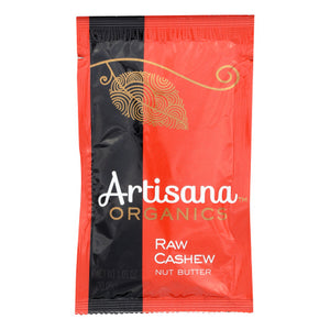 Artisana, Cashe W Butter Raw Squeeze Pack, Case of 10 X 1.06 Oz