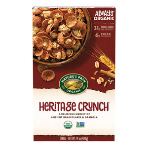 Natures Path, Organic Heritage Crunch, 14 Oz(Case Of 12)
