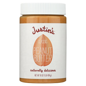 Justin's, Classic Peanut Butter, Case of 12 X 16 Oz