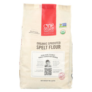 One Degree, Sprouted Spelt Flour, Case of 4 X 80 Oz