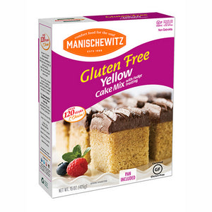 Manischewitz, Gluten Free Yellow Cake Mix, 15 Oz(Case Of 12)