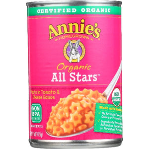 Annie's Homegrown, Pasta All Stars Org, Case of 1 X 15 Oz