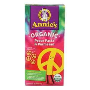 Annie's Homegrown, Pasta Peace & Parms, 6 Oz (Case of 12)