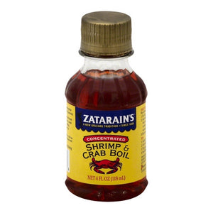 Zatarains, Ssnng Crab Boil Liquid, Case of 6 X 4 Oz