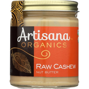 Artisana, Organic Raw Cashew Butter, 8 Oz(Case Of 6)