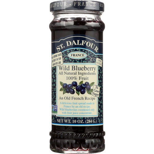 St.Dalfour, Wild Blueberry Spread, 10 Oz(Case Of 6)