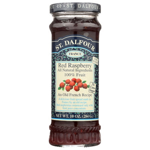 St.Dalfour, Red Raspberry Fruit Spread, 10 Oz(Case Of 6)