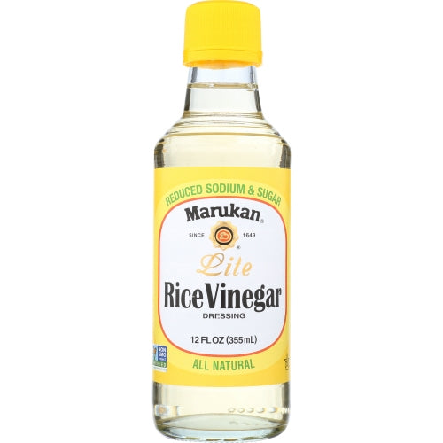 Marukan, Lite Seasoned Gourmet Rice Vinegar, 12 Oz(Case Of 6)