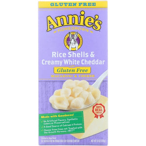 Annie's Homegrown, Rice Pasta And White Cheddar, 6 Oz
